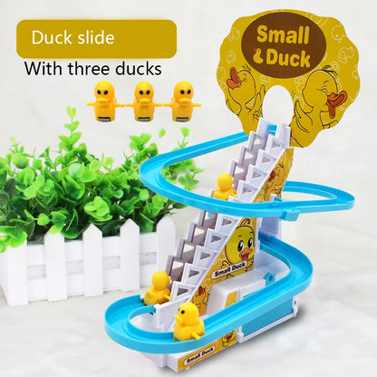 Cute Singing Duckling Stairs Toy