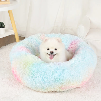 Washable Plush Dog Bed Sofa