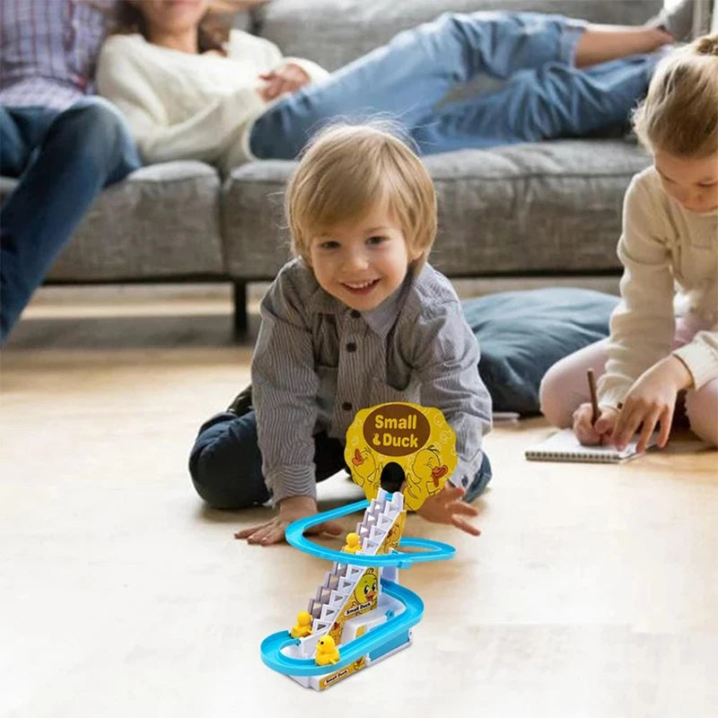 Cute Singing Duckling Stairs Toy