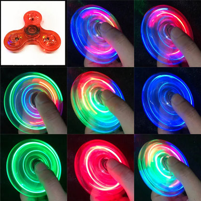 Glow-in-the-Dark LED Fidget Spinner