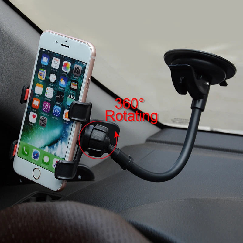 1PCS 360° Rotating Car Phone Holder Universal Dashboard Mount Car Holder GPS Phone Stands Auto Accessories Car Phone Holder