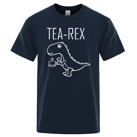 Tea Rex Dinosaur Coffee T-Shirt