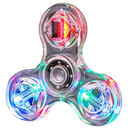 Glow-in-the-Dark LED Fidget Spinner