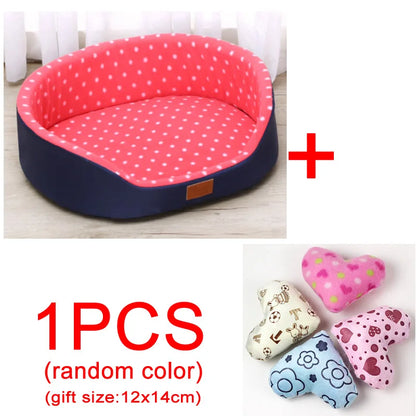 Cozy Autumn Winter Pet Bed