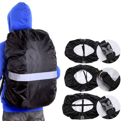 Waterproof Reflective Backpack Raincover