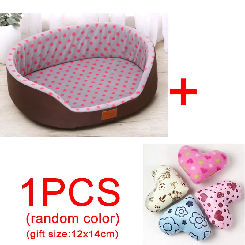 Cozy Autumn Winter Pet Bed