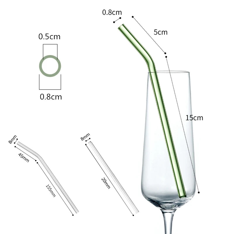 Extra Wide Stainless Steel Straws