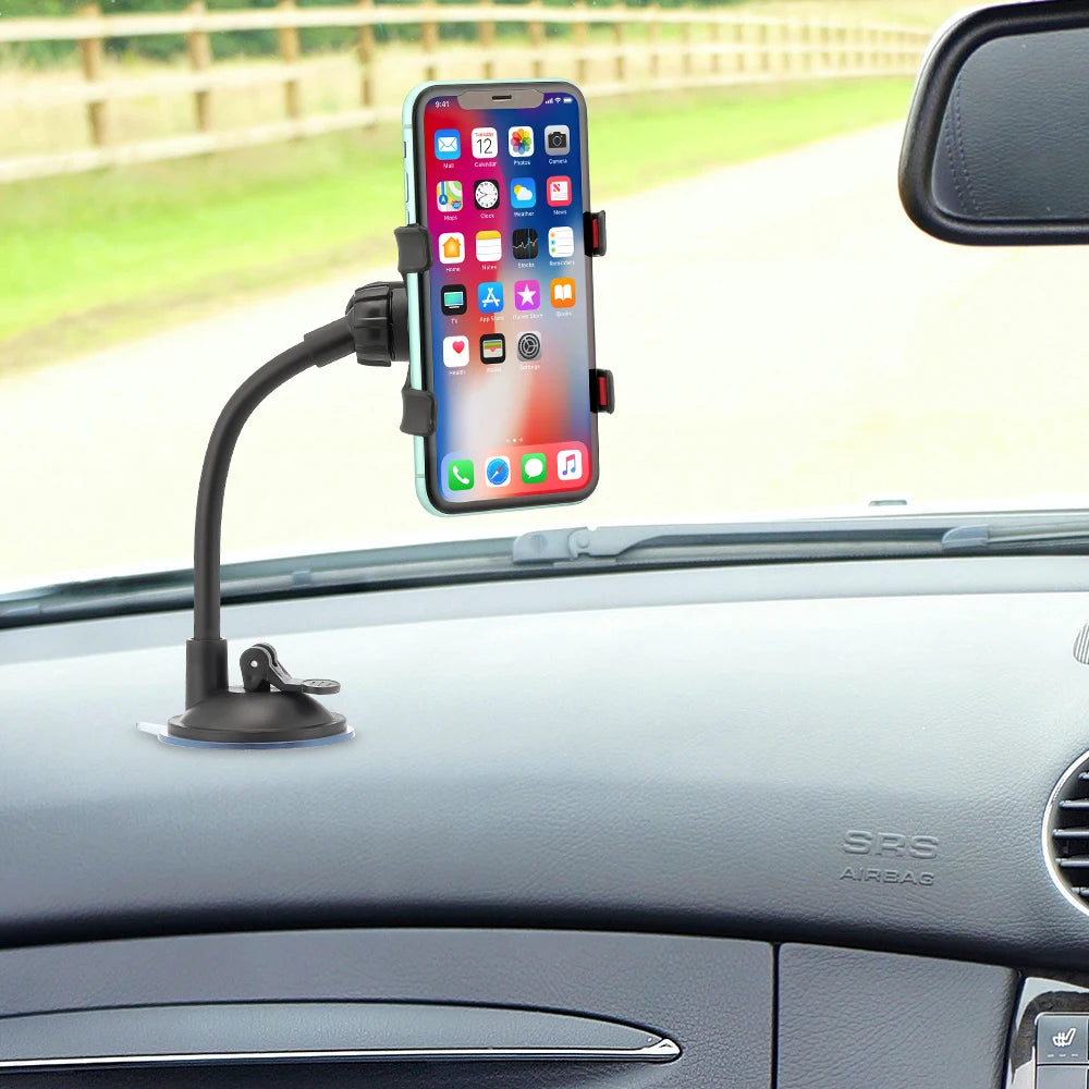 1PCS 360° Rotating Car Phone Holder Universal Dashboard Mount Car Holder GPS Phone Stands Auto Accessories Car Phone Holder