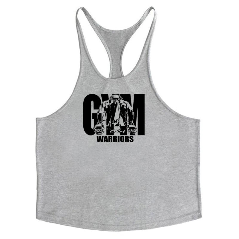 Men's Cotton Fitness Bodybuilding Tank Top