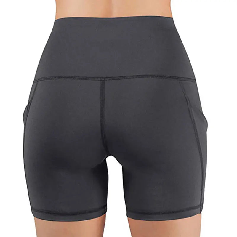 High Waist Hip Lifting Yoga Shorts for Women