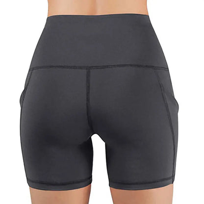 High Waist Hip Lifting Yoga Shorts for Women