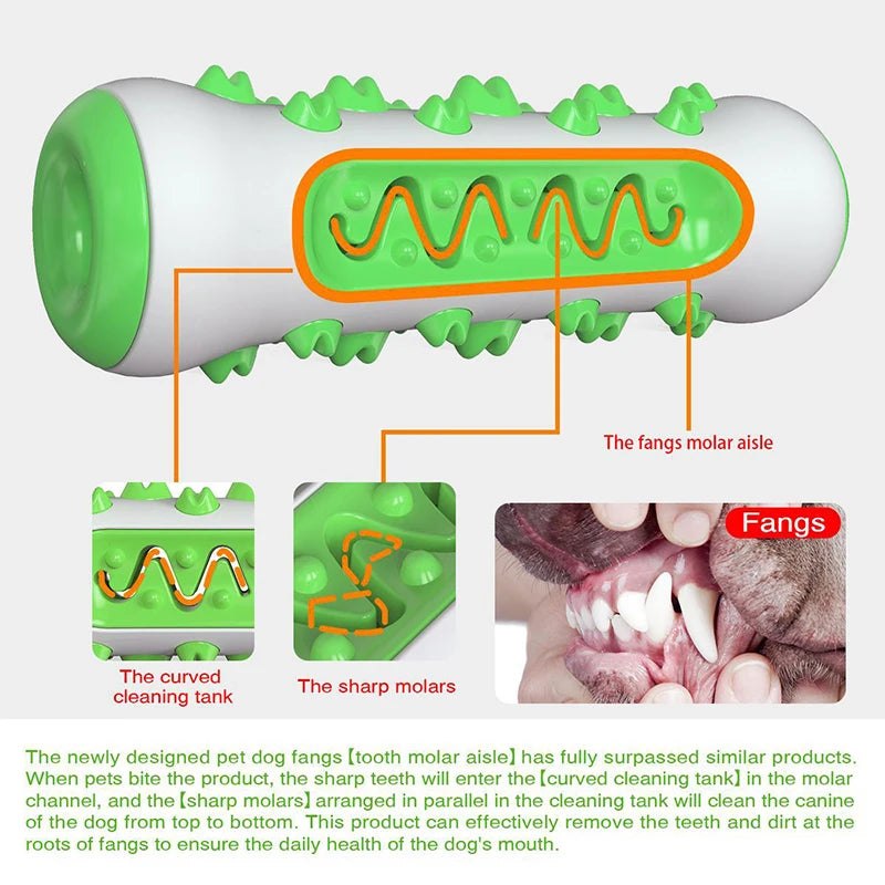 Rubber Dog Teeth Cleaning Toy