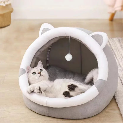 Cozy Round Cat Bed House