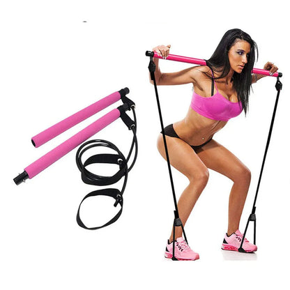 Portable Yoga Pilates Resistance Bar