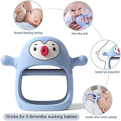 Never Drop Silicone Baby Teether