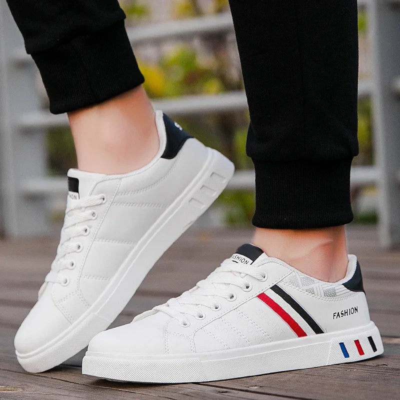 Fashionable White Casual Sneakers