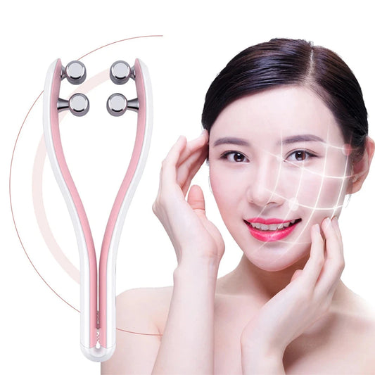 Y Shaped Face Lifting Massager | Facial Toning and Contouring Tool | Skin Tightening Roller for Youthful Glow