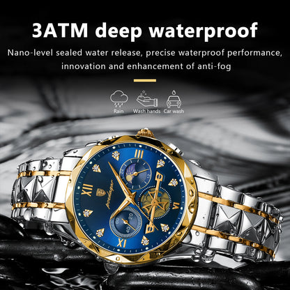 Luxury Waterproof Chronograph Men's Watch