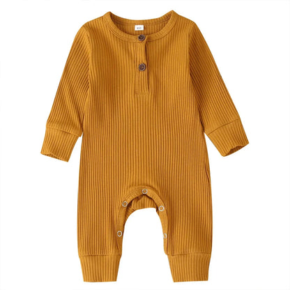 Autumn Cotton Baby Romper Jumpsuit