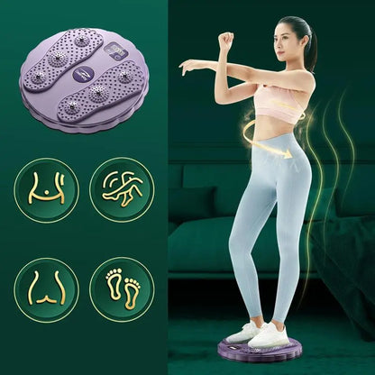 Waist Twisting Disc Balance Board Fitness Equipment for Home Body Aerobic Rotating Sports Magnetic massage Exercise Wobble