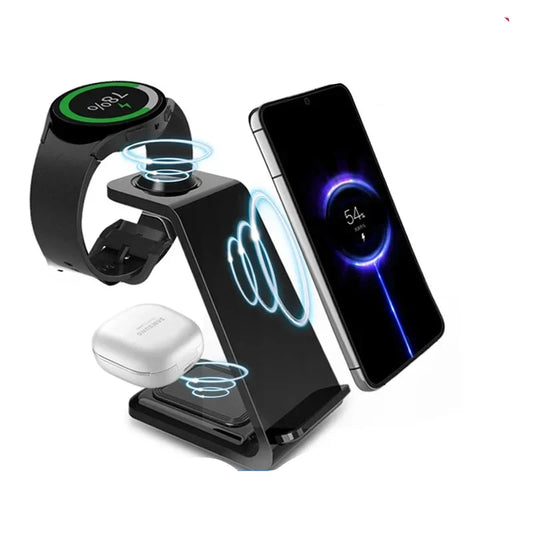 3-in-1 Fast Wireless Charger