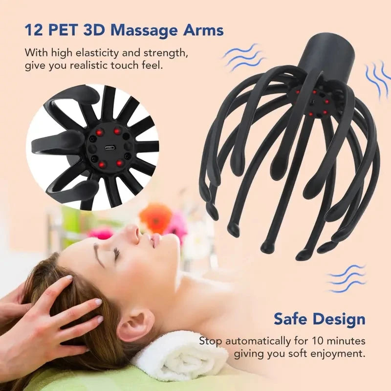 Electric Head Massager Relaxation