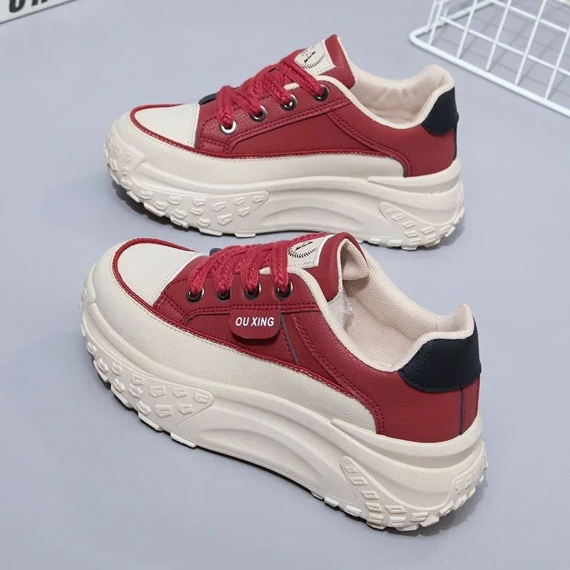 Retro Spring Platform Women Sneakers