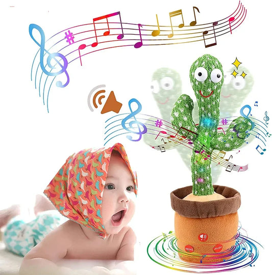 Dancing Cactus Plush Toy Speaker