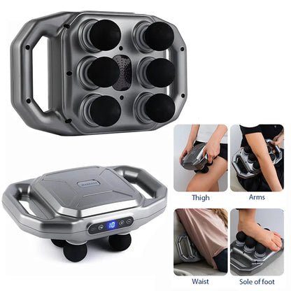 Six-Head High Vibration Massager