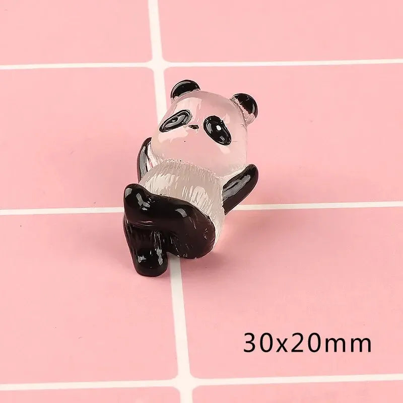 Glow-in-the-Dark Panda Garden Decoration