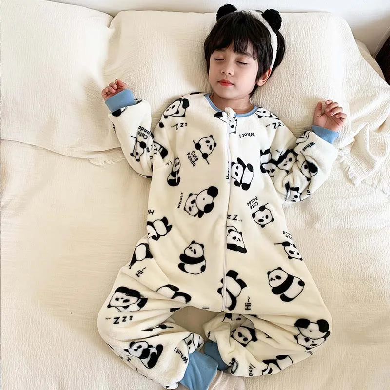 Cartoon Flannel Fleece Baby Sleepsack