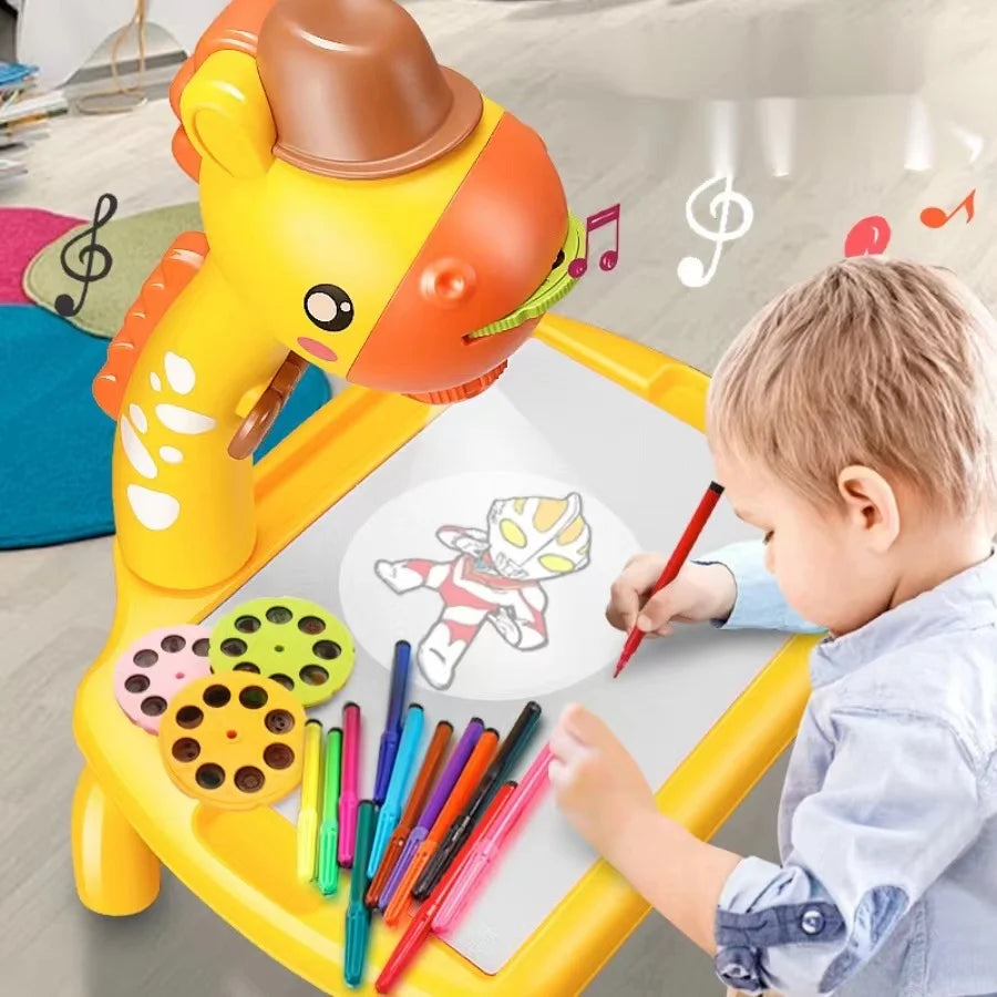 Kids Desk Drawing Projector Toy