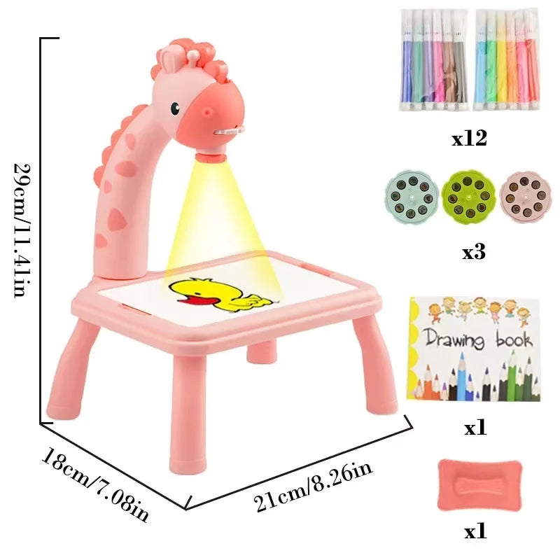 Kids Desk Drawing Projector Toy