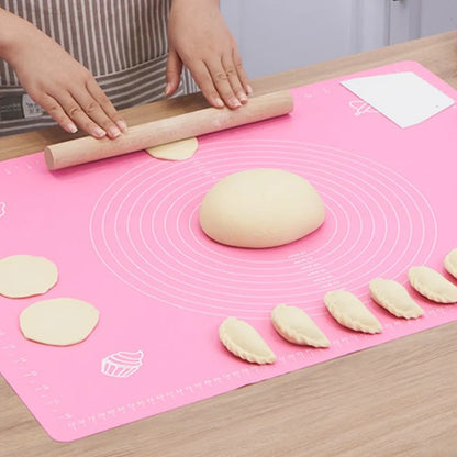 Silicone Kneading Dough Mat Set