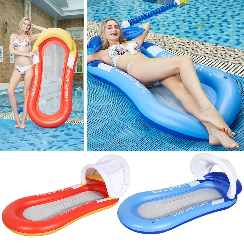 Inflatable Floating Hammock Lounge Chair