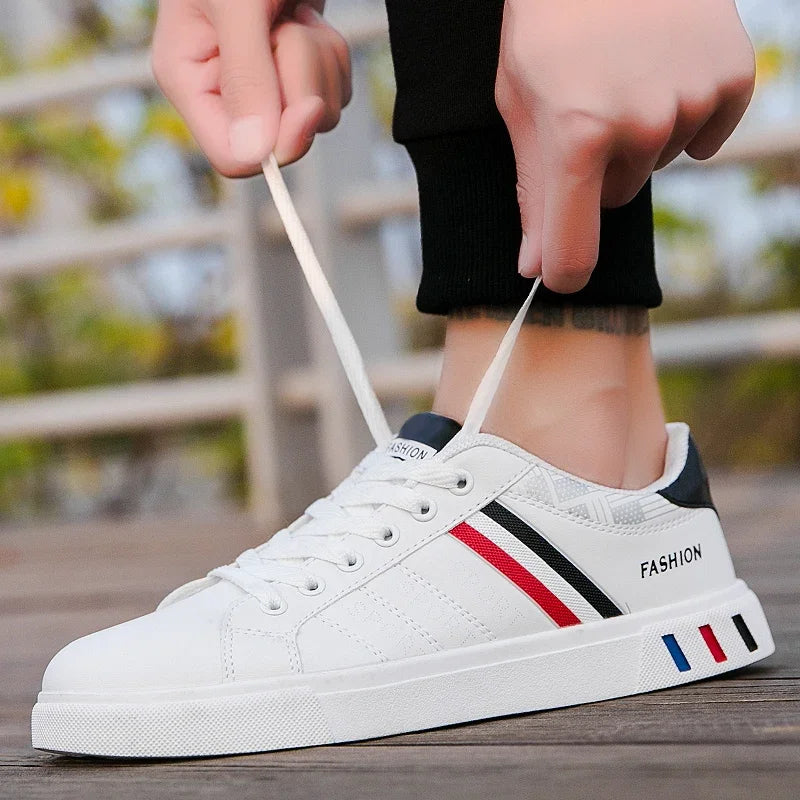 Fashionable White Casual Sneakers