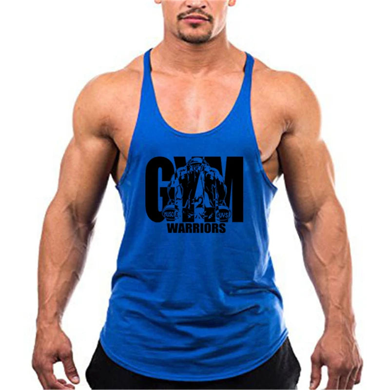 Men's Cotton Fitness Bodybuilding Tank Top