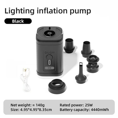 Wireless Mini Air Pump 3-in-1