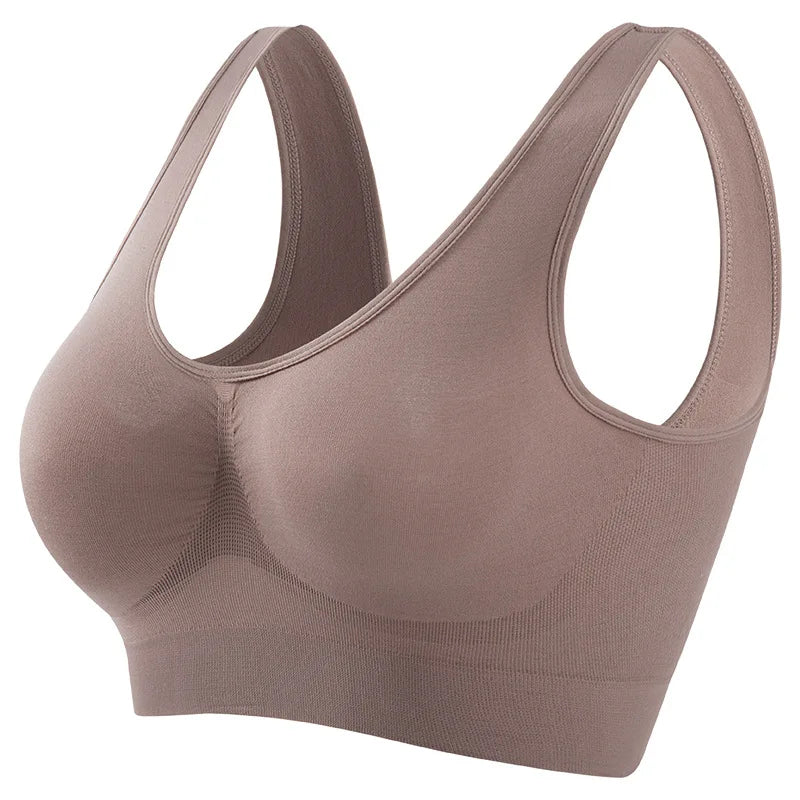 Seamless Push-Up Sports Bra