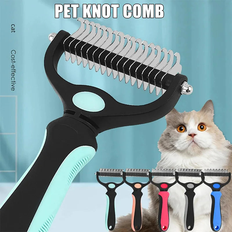 Pet Hair Removal Grooming Comb