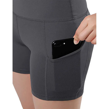 High Waist Hip Lifting Yoga Shorts for Women