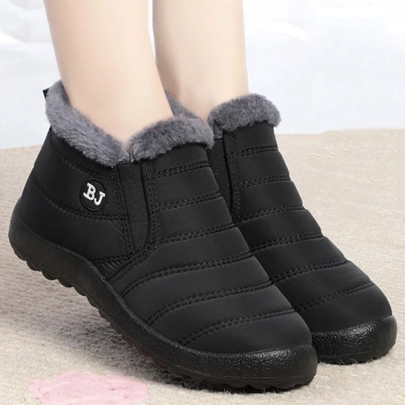 Stylish Fur Winter Sneakers for Women