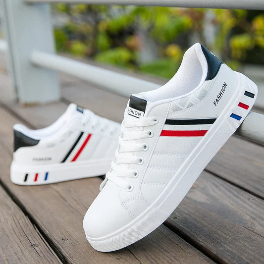 Fashionable White Casual Sneakers