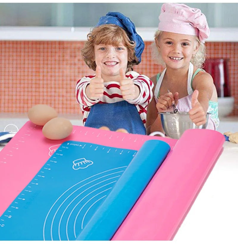 Silicone Kneading Dough Mat Set