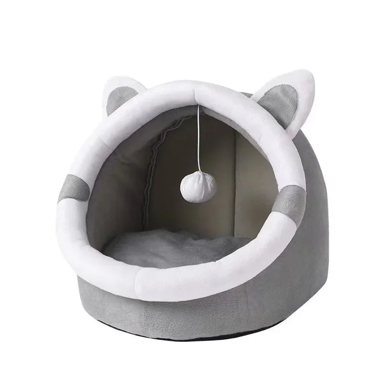 Cozy Round Cat Bed House