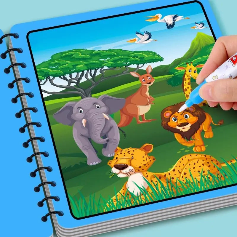 Water Coloring Book for Toddlers