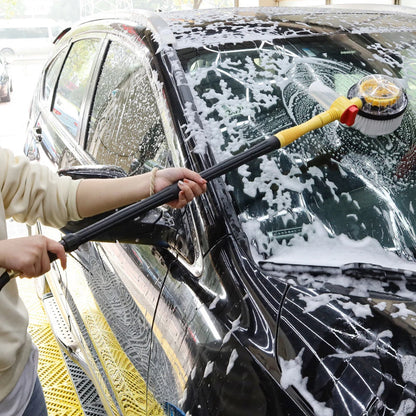 Foldable Car Cleaning Brush with 360° Rotating Handle