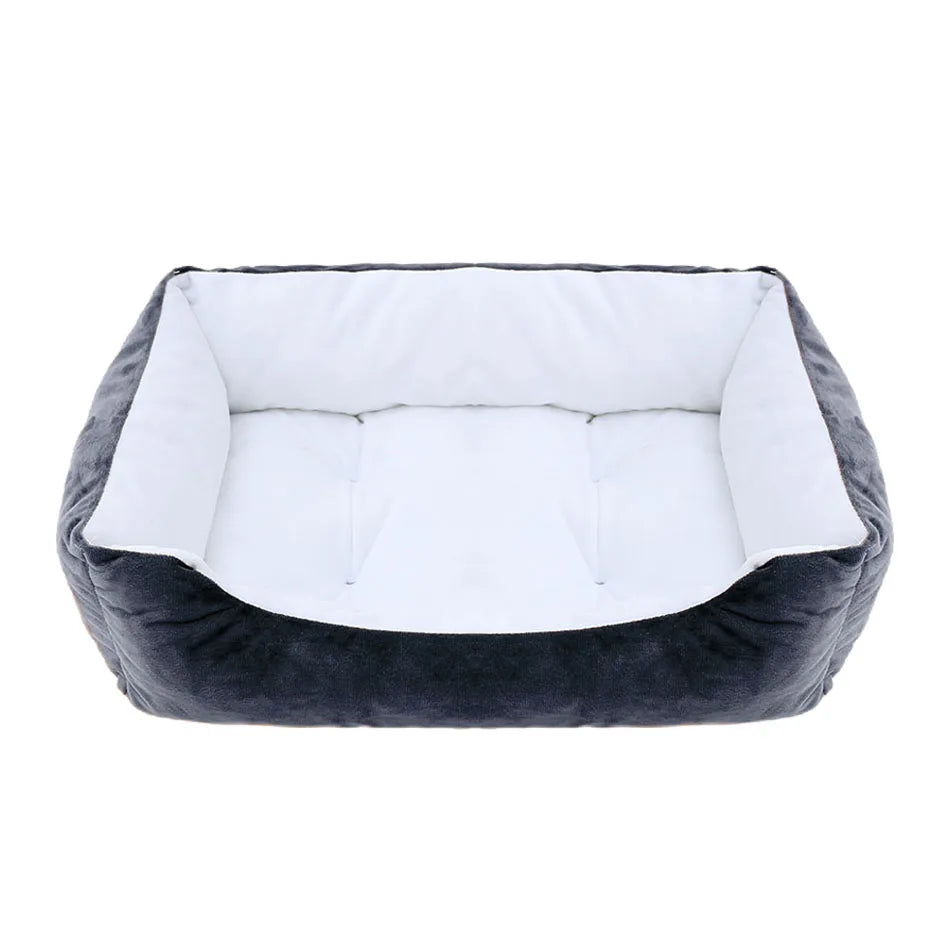 Plush Square Pet Sofa Bed