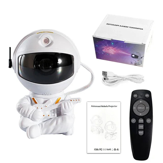 Astronaut Galaxy Star Projector Lamp