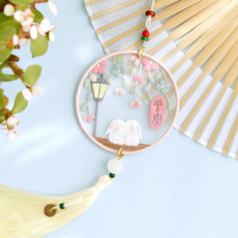 DIY Embroidery Amulet Kit